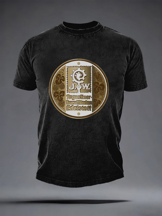 Herren Bier Liebhaber kurze Ärmel T-Shirt