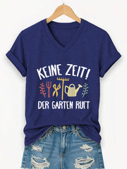 Damen Garten kurze Ärmel T-Shirt
