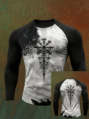 Herren-Viking-T-Shirt mit langen Ärmeln