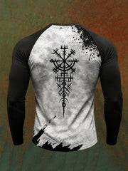 Herren-Viking-T-Shirt mit langen Ärmeln