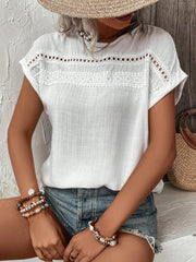 Damen-Top mit Ausschnitt