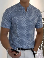 Herren-Business-T-Shirt mit V-Ausschnitt