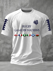 T-shirt à manches courtes France Rugby pour hommes