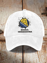 Unisex Bosnien ZMAJEVI Fußballfan Bedruckter Hut