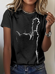 Kurzärmliges T-Shirt für Damen