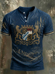 Herren-T-Shirt mit Bayern-München-Print