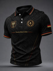 Herren-Fußballfan-Shirt mit Aufdruck