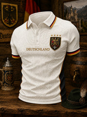 Herren-Fußballshirt mit Deutschland-Druck