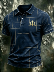 Herren-Poloshirt aus Baumwolle
