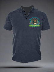 Herren Bier liebhaber Kurzarm hemd