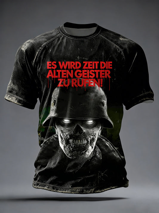 Herren ES WIRD ZEIT DIE ALTEN GEISTER ZU RUFEN! T-Shirt