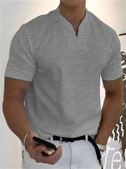Herren T-Shirt mit V-Ausschnitt