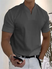 Herren T-Shirt mit V-Ausschnitt