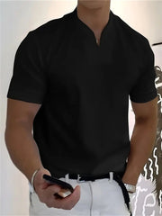 Herren T-Shirt mit V-Ausschnitt