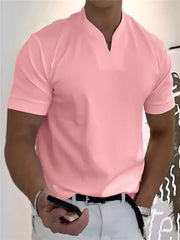 Herren T-Shirt mit V-Ausschnitt