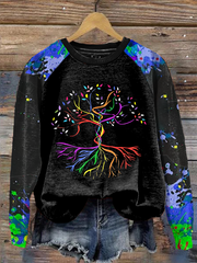 Frauen Autismus Bewusstsein Regelmäßige Sweatshirt