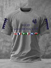 T-shirt à manches courtes France Rugby pour hommes