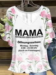 Frauen-Muttertag Druck T-Shirt
