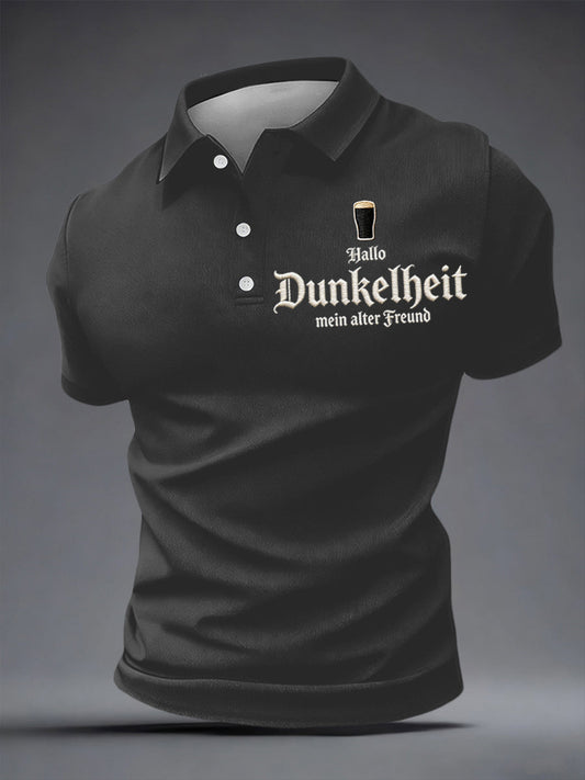 Herren Hallo Dunkelheit Mein alter Freund Print Shirt