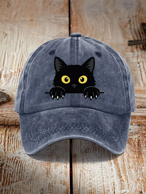 Schwarzer Katzen hut
