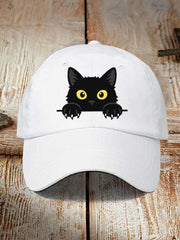Schwarzer Katzen hut