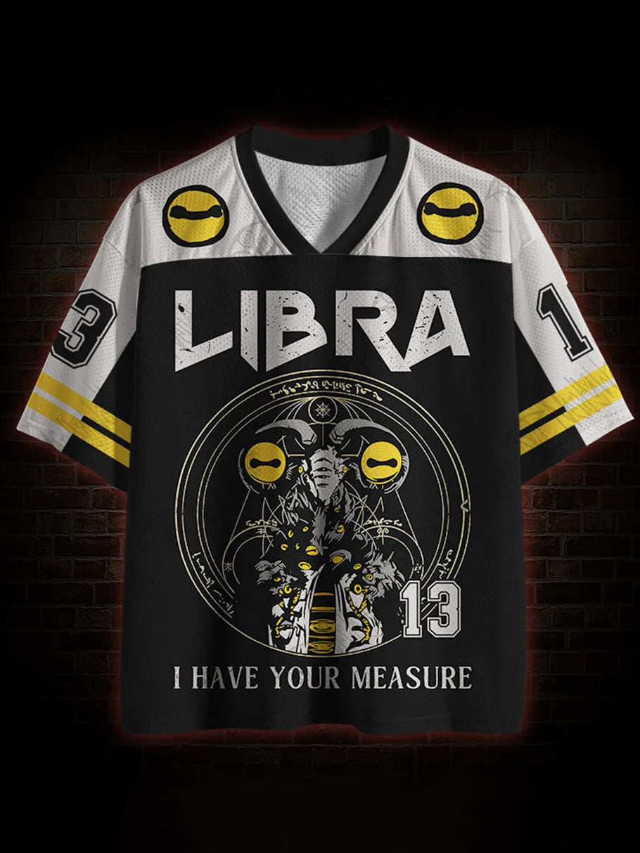 Herren-T-Shirt mit V-Ausschnitt und Aufdruck „I Have Your Measure“