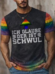 T-Shirt mit kurzen Ärmeln für Herren Pride Month
