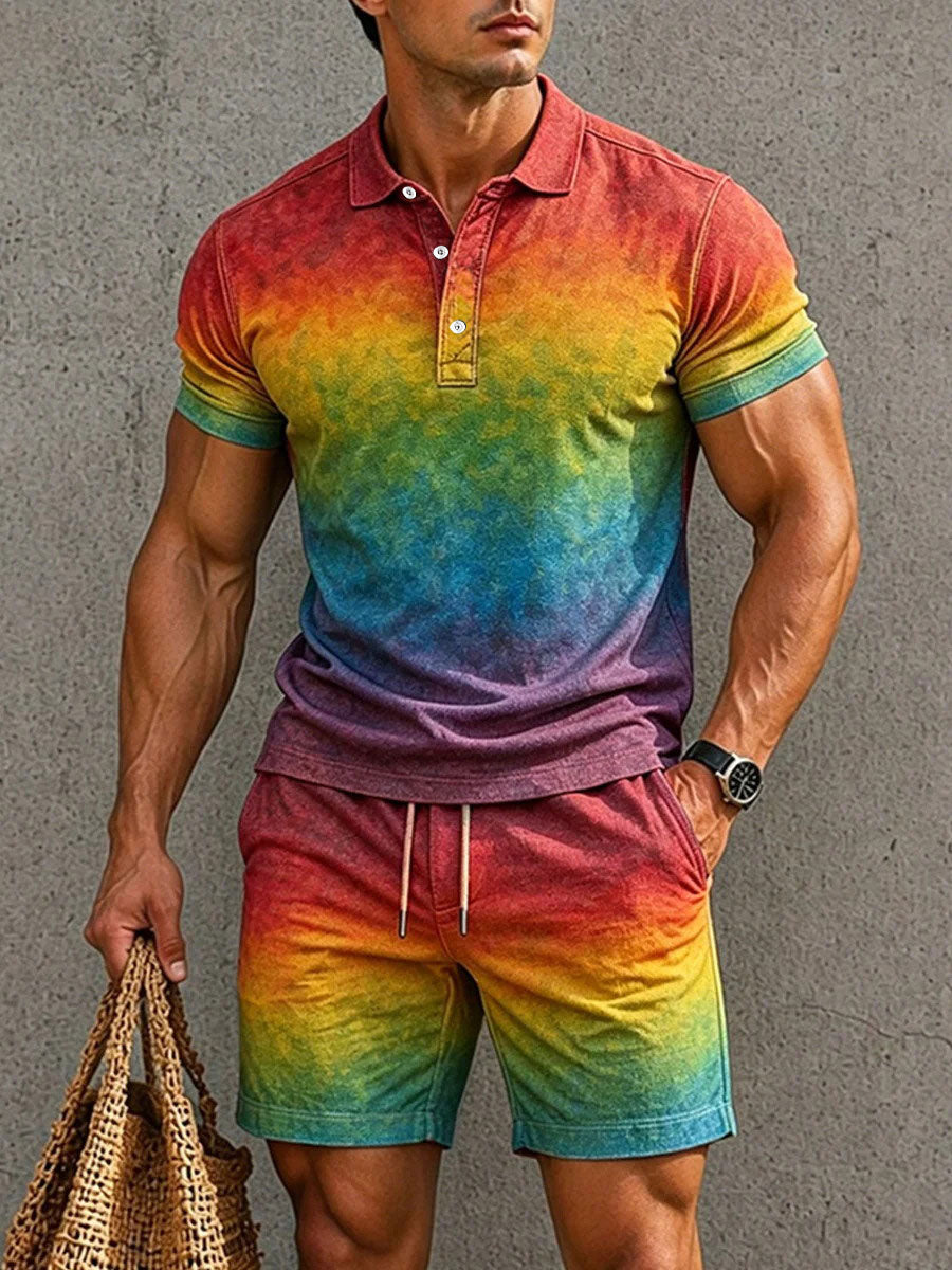 Männer-Pride-Monat-Lässiges Set