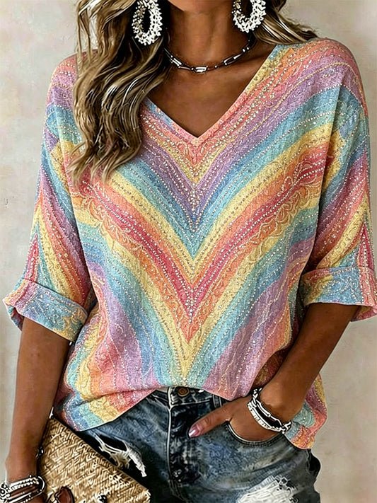 Frauen-Pride-Monat-Print Lässiges T-Shirt