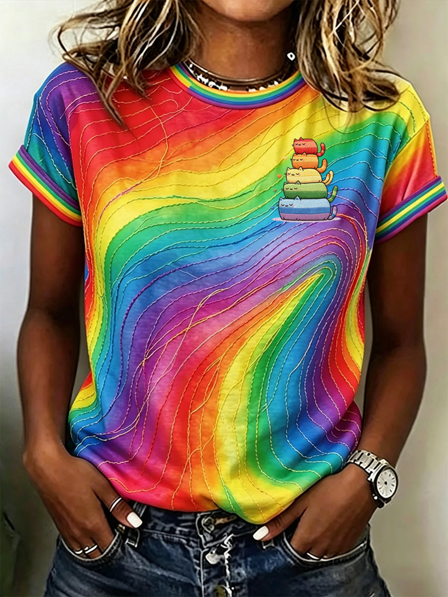 Frauen-Pride-Monat Bedrucktes T-Shirt