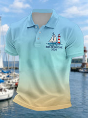 Herren Kieler Woche Print Freizeithemd