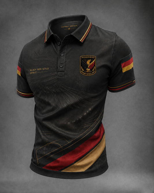 Herren-Fußballshirt mit Deutschland-Druck