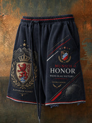 Herren-Shorts mit deutschem bayerischem Glanzmuster