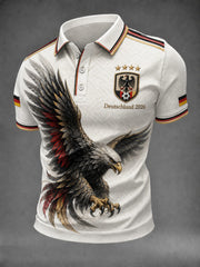 Herren-Fußballshirt mit Deutschland-Druck
