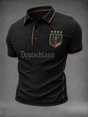 Herren-Fußballshirt mit Deutschland-Druck