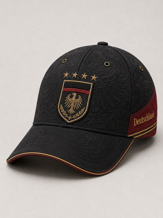Deutschland-Fußballmütze