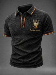 Herren-Fußballshirt mit Deutschland-Druck
