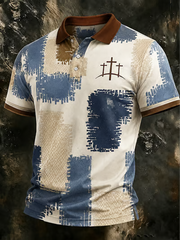 Herren-Poloshirt aus Baumwolle