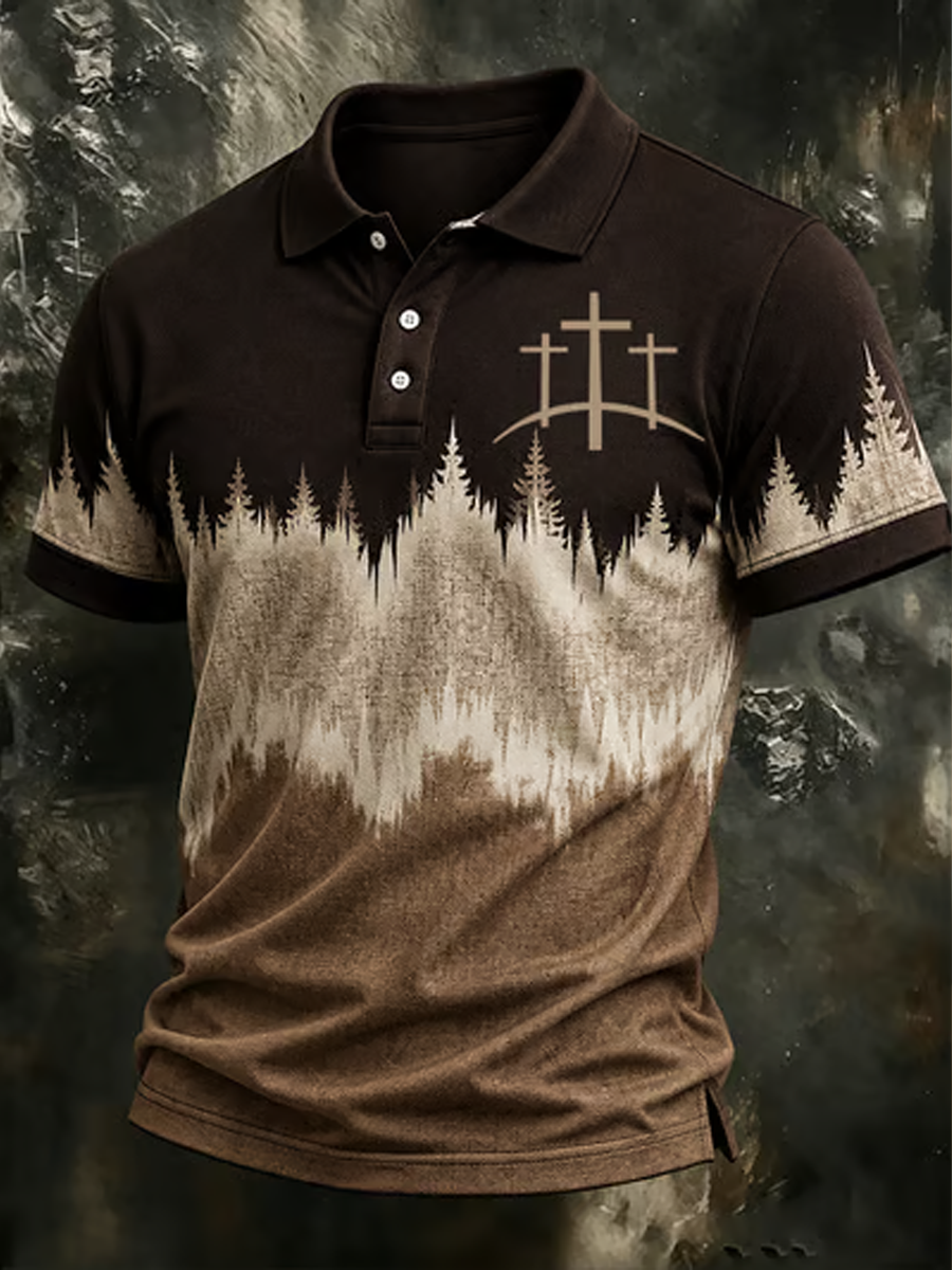 Herren-Poloshirt aus Baumwolle