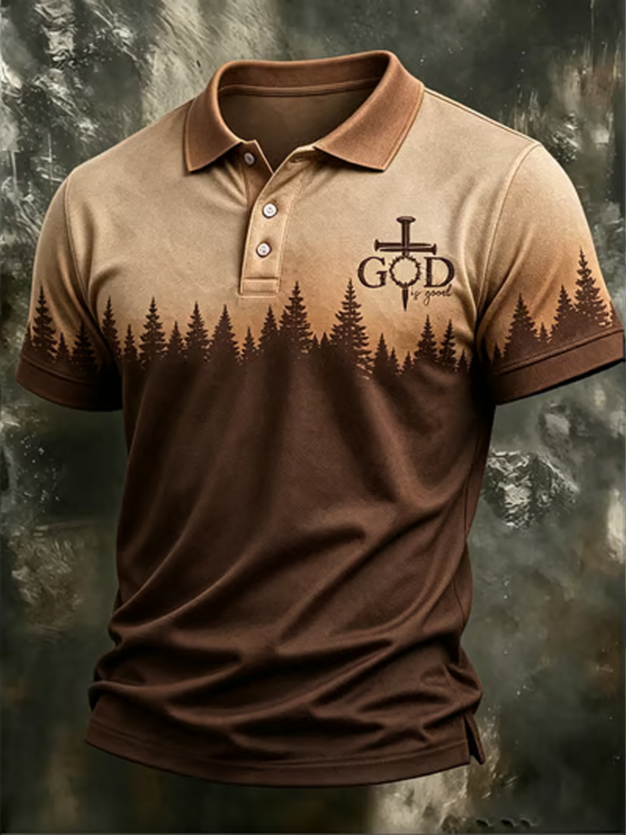 Herren-Poloshirt aus Baumwolle