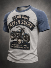 Lustiges Freizeit-T-Shirt für Herren mit Slogan-Print