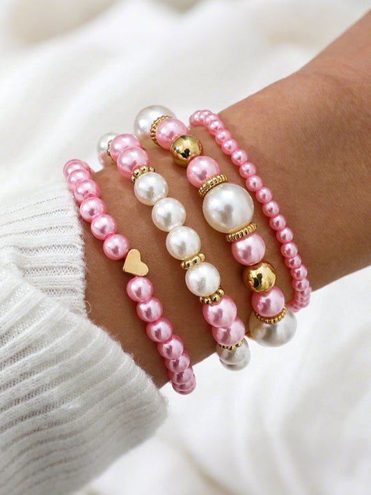 Frauen Brustkrebs Rosa Band Armband