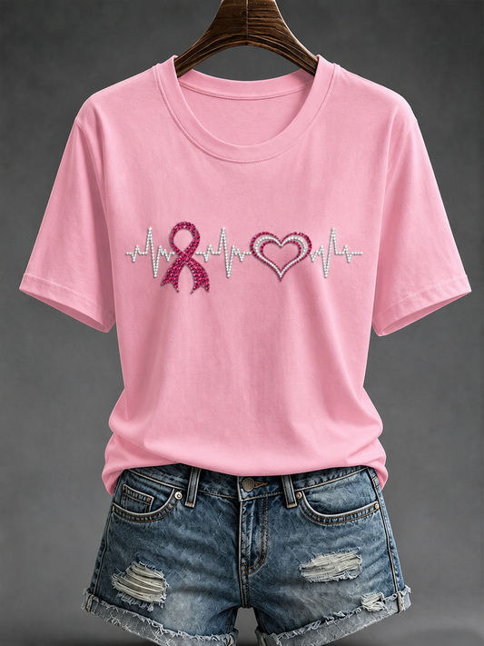 T-Shirt mit Kurzärmeln zum Frauentag