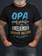 Lustiges Herren-T-Shirt mit deutschem Rentner-Renten-Slogan