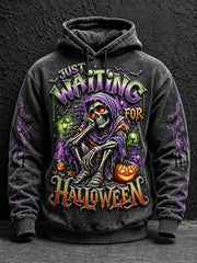 Übergroßes Herren-Halloween-Kapuzenpullover