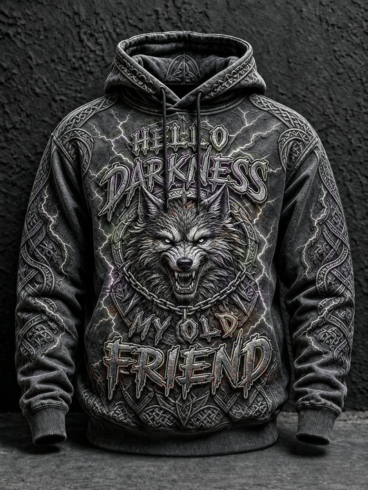 Übergroßes Herren-Halloween-Kapuzenpullover
