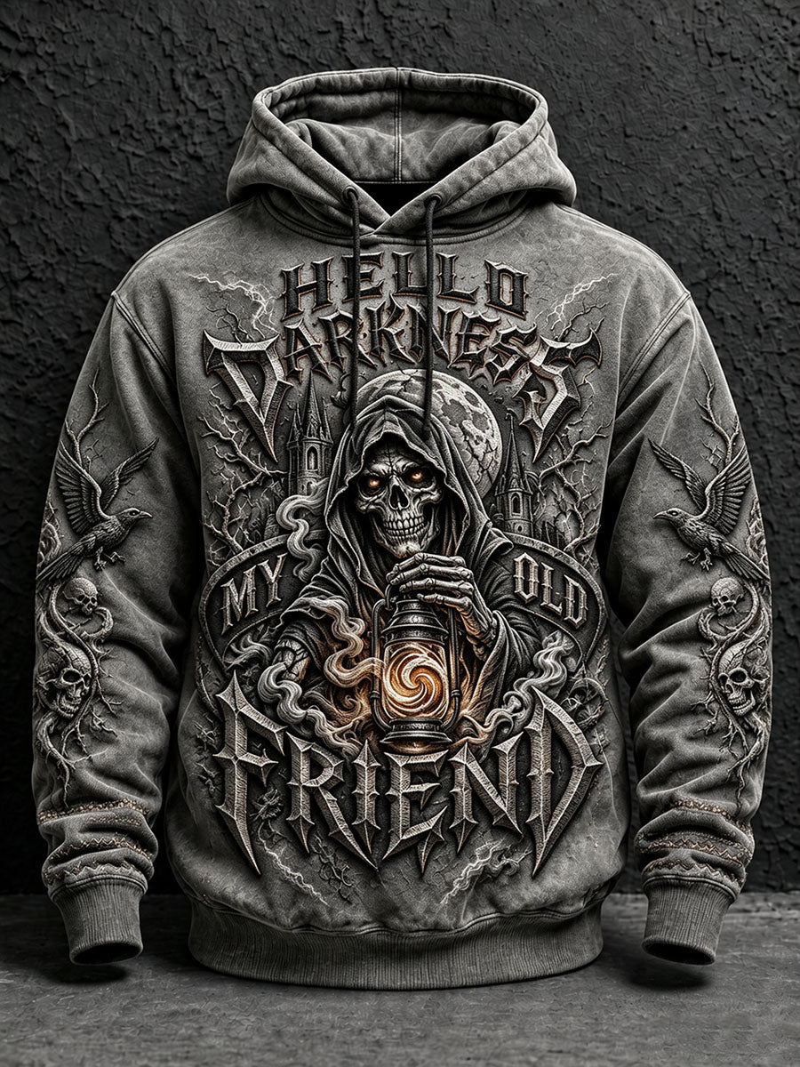 Übergroßes Herren-Halloween-Kapuzenpullover