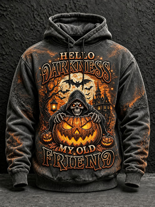 Übergroßes Herren-Halloween-Kapuzenpullover